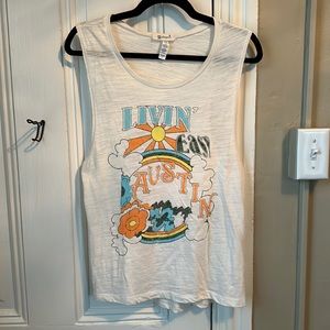 Austin, TX graphic tank size L